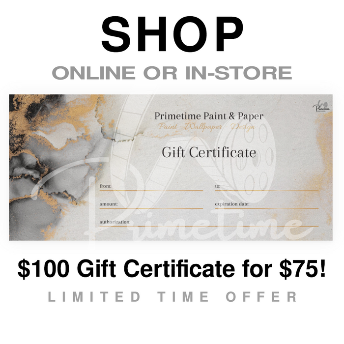 Limited Time Offer: $100 Gift Certificate for $75! 🎉