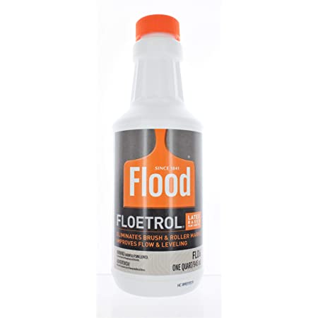 The Flood 1 Gal. Floetrol Latex Paint Additive helps make painting more convenient while helping you achieve a professional result. This useful paint additive fortifies paint, helps eliminate brush marks, reduces tip clogging and can make latex paint spray more like oil paint. The floetrol is suitable for interior and exterior use and conveniently cleans with soap and water.