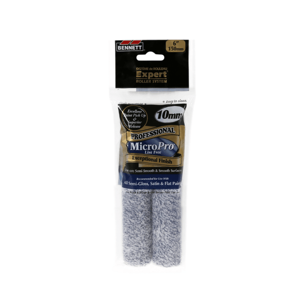 Bennett | 6 Inch Microfiber Roller (2 Pack) — Primetime Paint & Paper