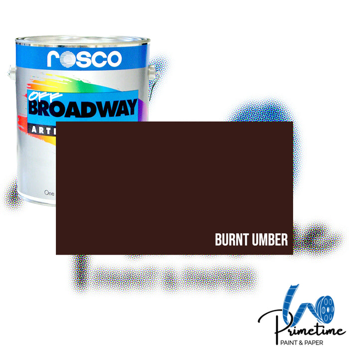 Burnt Umber | Rosco Off Broadway Scenic Paint