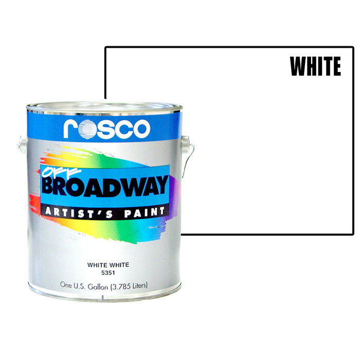White | Rosco Off Broadway Scenic Paint