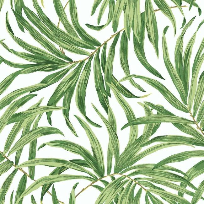 Bali Leaves Wallpaper | York Wallcoverings