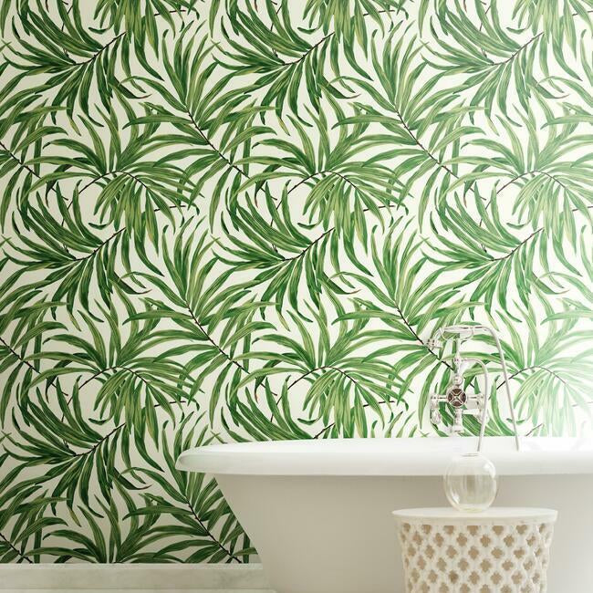 Bali Leaves Wallpaper | York Wallcoverings