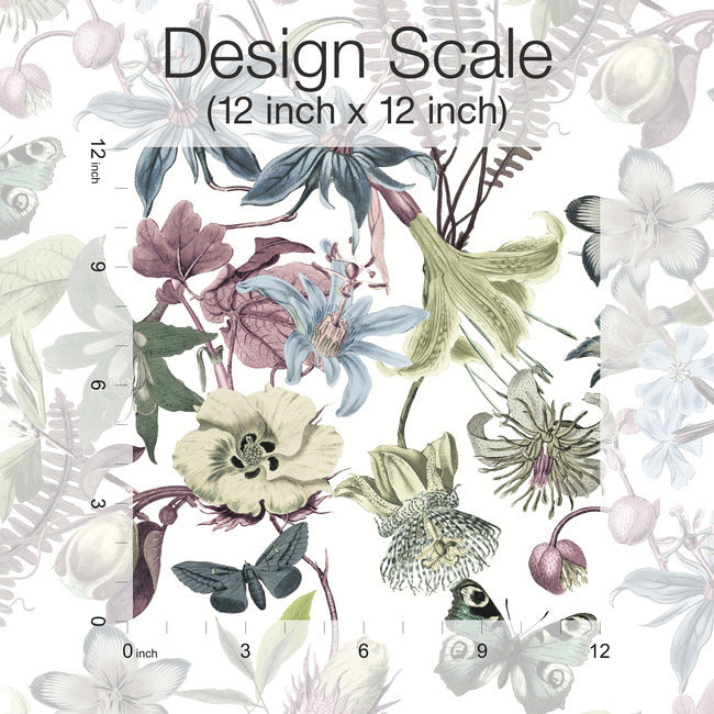 Butterfly House Wallpaper | York Wallcoverings