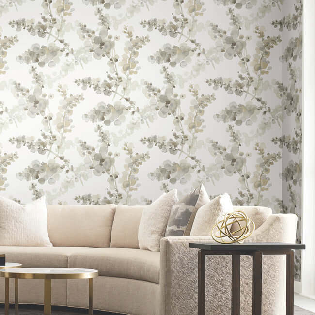 Blossom Fling Blue Wallpaper | York Wallcoverings