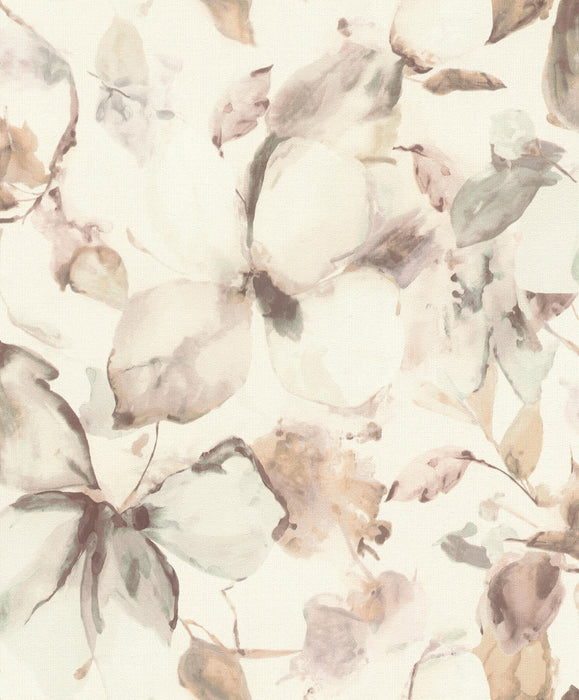 Liliana Plum Floral Wallpaper | A-Street Prints