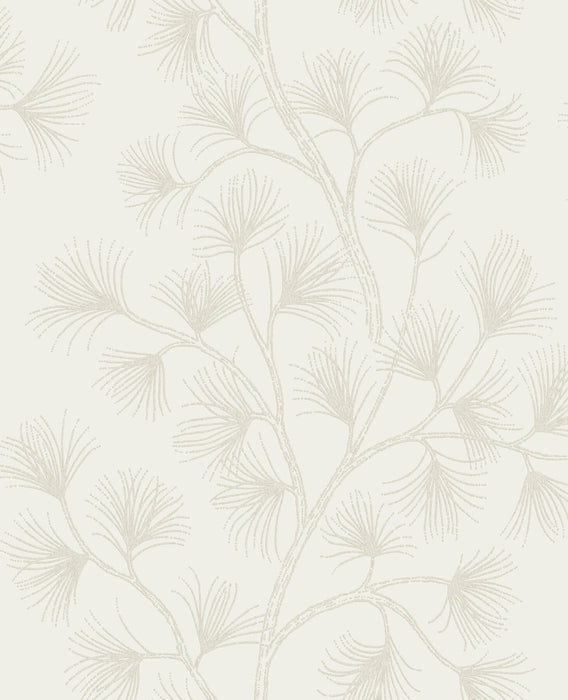 Kismine Gold Botanical Trail Wallpaper | A-Street Prints