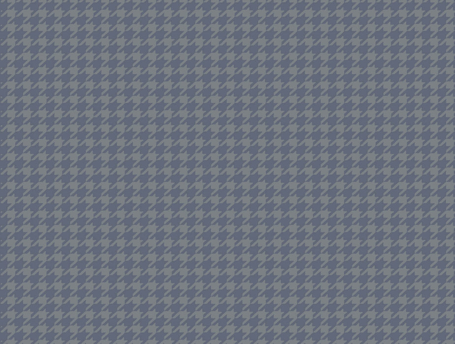 Watson Dark Grey Houndstooth Wallpaper | York Wallcoverings
