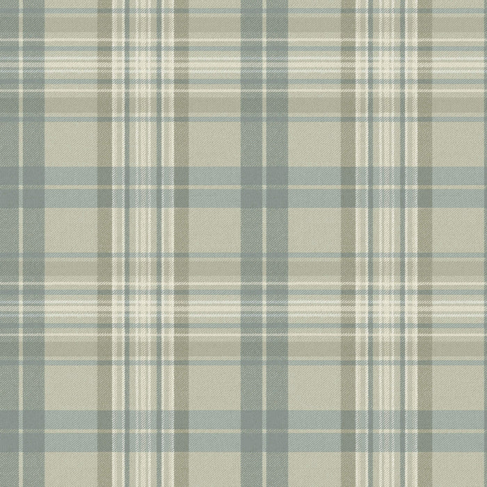Austin Sage Plaid Wallpaper | Chesapeake