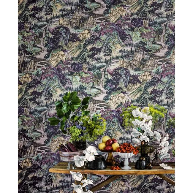 Mountainscape Wallpaper - Original | Cole & Son