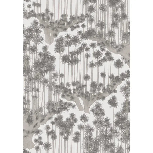Japanese Woods Wallpaper - Charcoal | Cole & Son