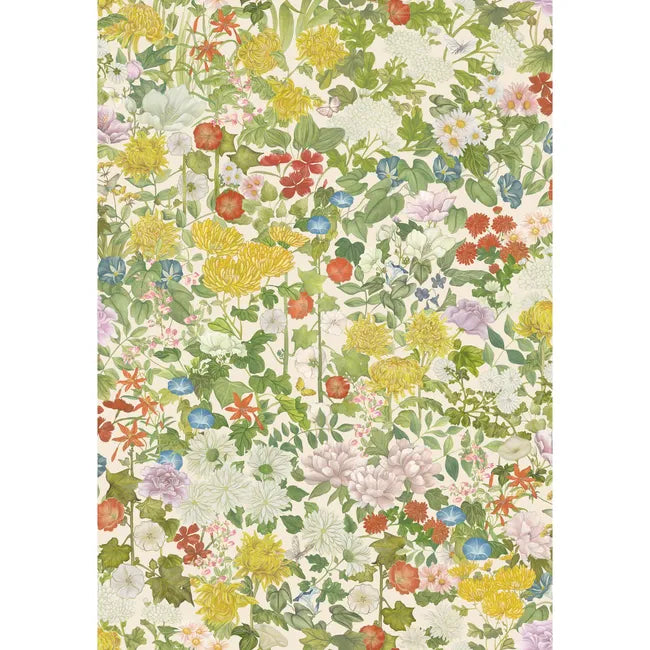 Flora Province Wallpaper - Taupe | Cole & Son