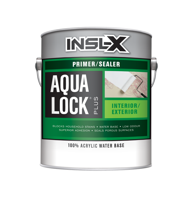 INSL-X AquaLock Plus primer/sealer can on a white background