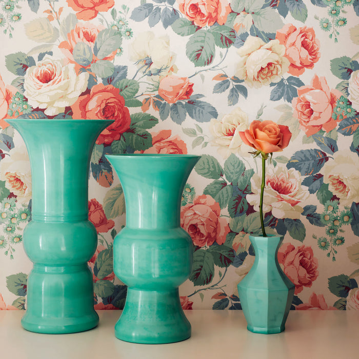 Declan Teal Textured Arches Wallpaper | A-Street Prints