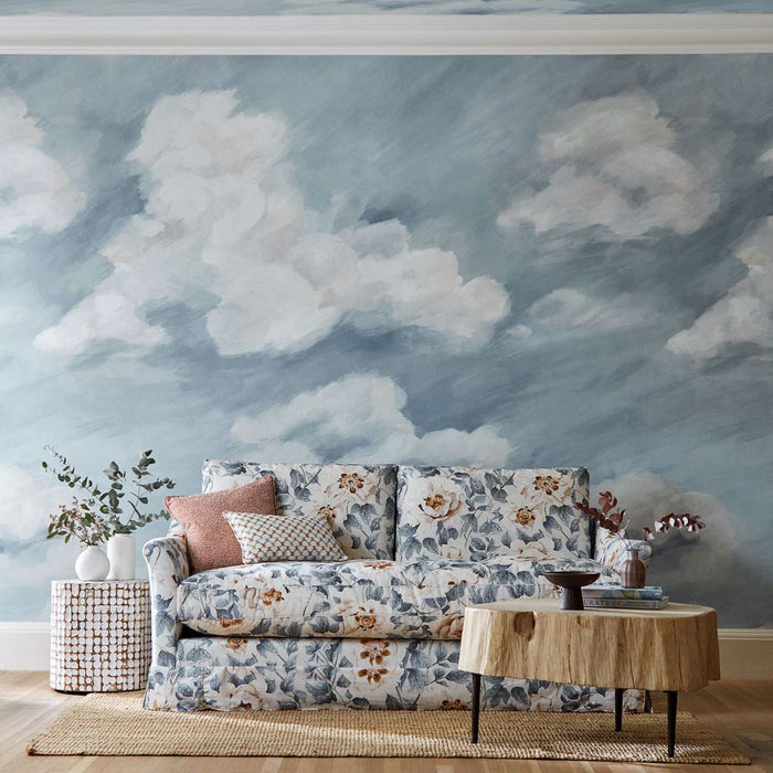 Air Sky Blue | Harlequin Mural