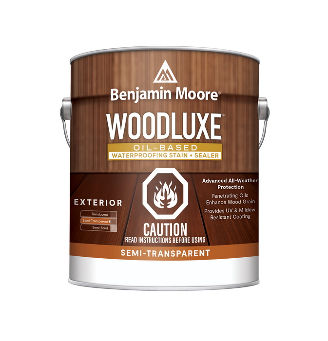 WOODLUXE® Oil-Based Semi-Transparent Exterior Stain