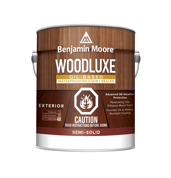 WOODLUXE® Oil-Based Semi-Solid Exterior Stain