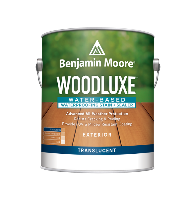 WOODLUXE® Water-Based Transparent Exterior Stain