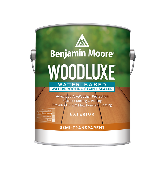 WOODLUXE® Water-Based Semi-Transparent Exterior Stain