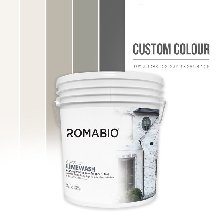 Custom Colour Limewash | Romabio Limewash