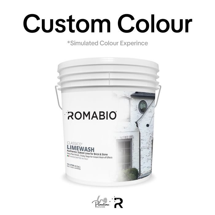 Romabio | Custom "Benjamin Moore" Classic Limewash