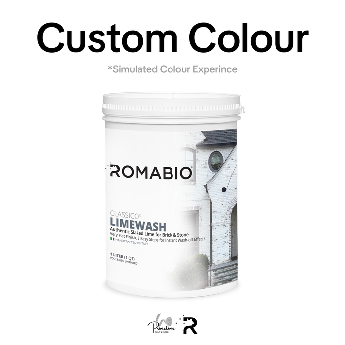 Romabio | Custom "Benjamin Moore" Classic Limewash