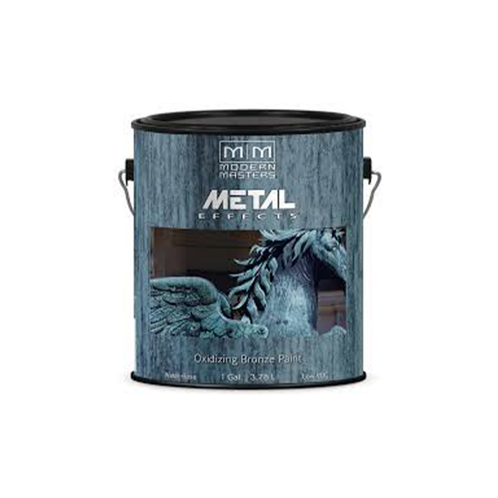 Modern Masters | Oxidizing Bronze Paint + Blue Patina Aging Solution System