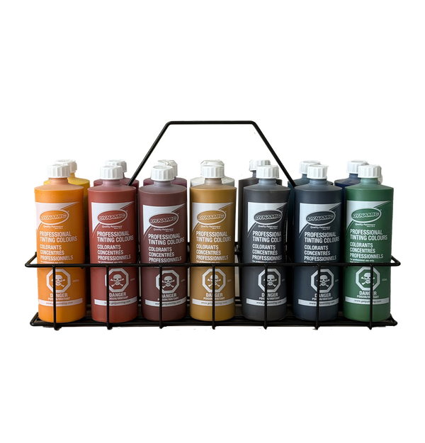 Tinting Rack Dynamic Pro Tint Kit with Rack – 14 Professional Tinting Colours ...