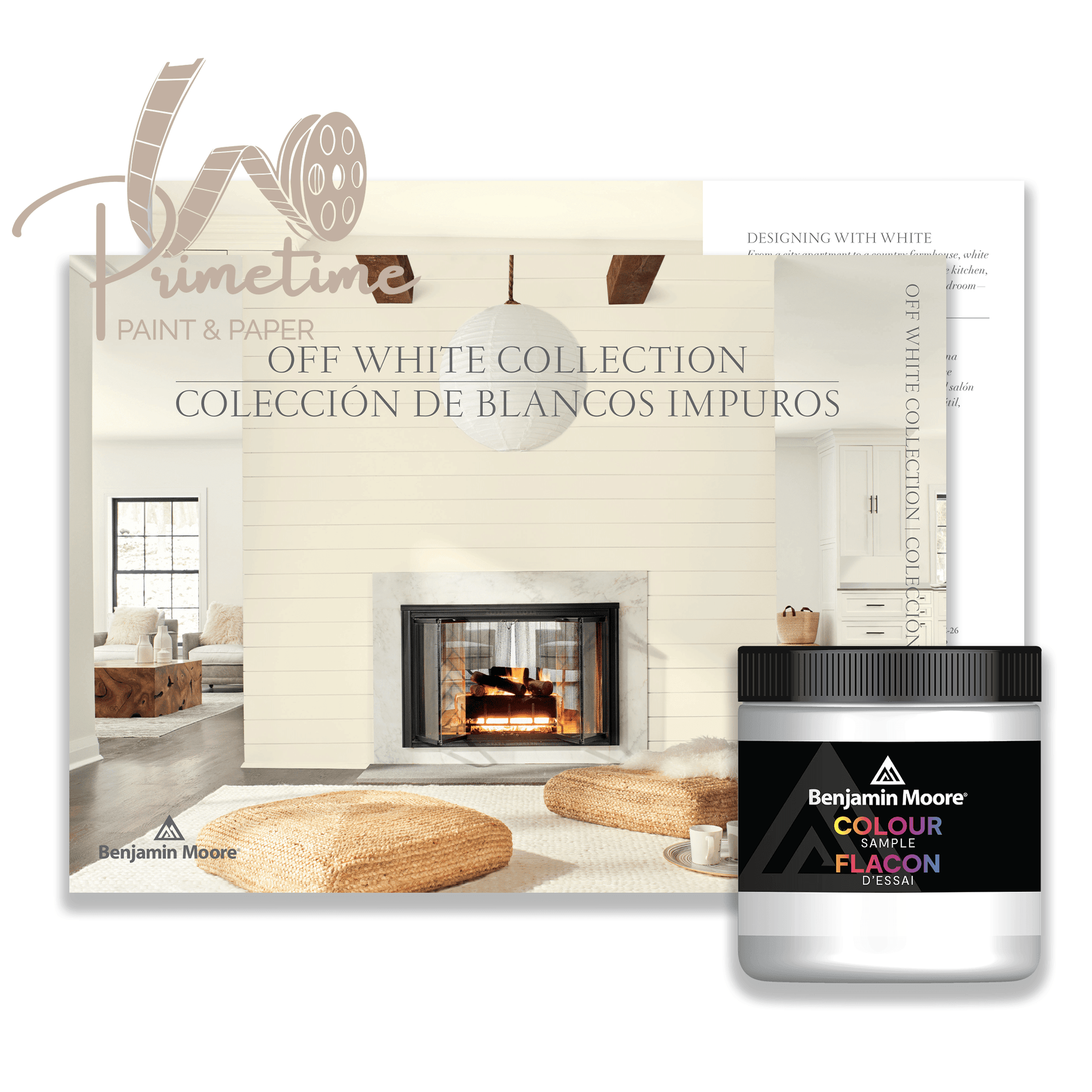 Benjamin Moore | Off White Starter Kit — Primetime Paint & Paper