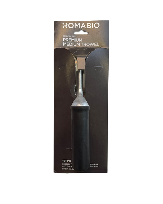 Romabio Premium Stainless Steel Trowels | Small, Medium & Large