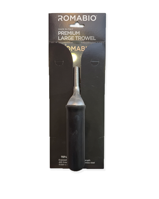 Romabio Premium Stainless Steel Trowels | Small, Medium & Large