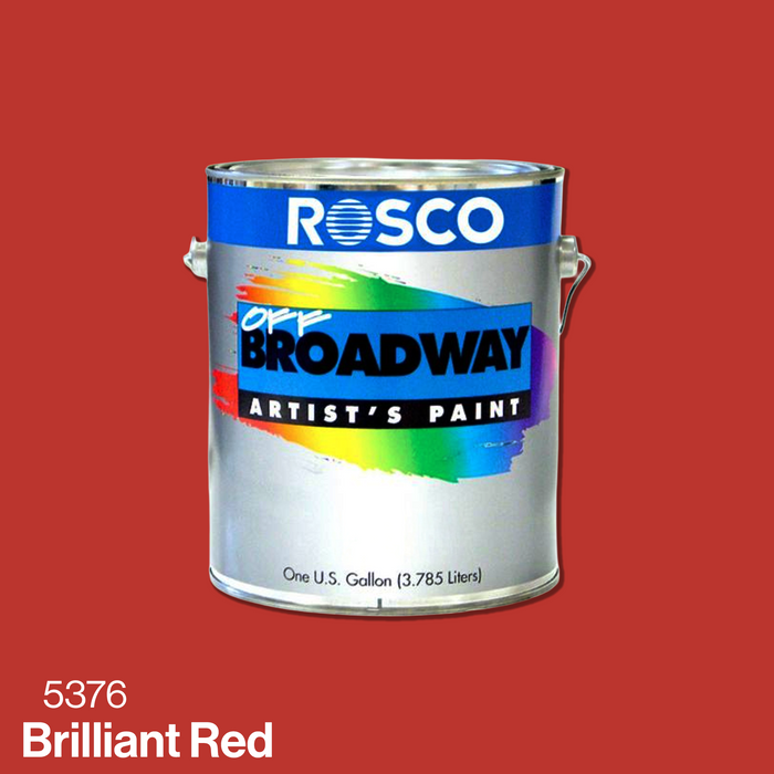 Brilliant Red | Rosco Off Broadway Scenic Paint