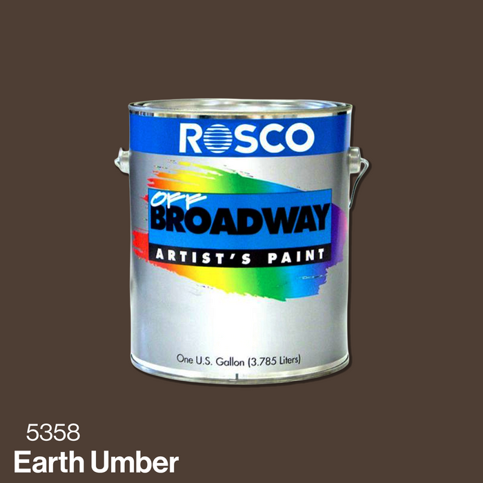 Earth Umber | Rosco Off Broadway Scenic Paint