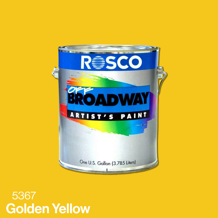 Golden Yellow | Rosco Off Broadway Scenic Paint