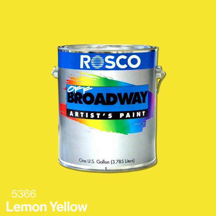 Lemon Yellow | Rosco Off Broadway Scenic Paint