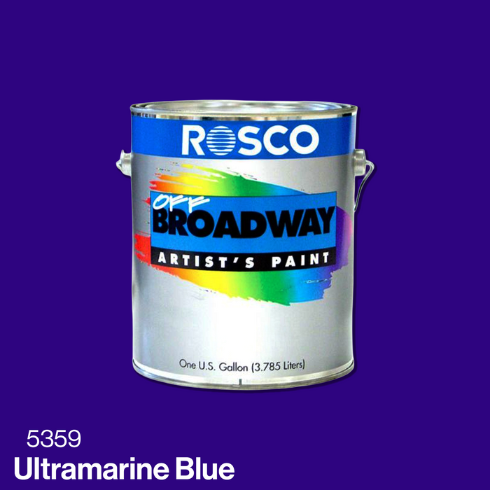 Ultramarine Blue | Rosco Off Broadway Scenic Paint