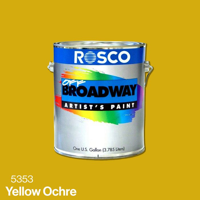 Yellow Ochre | Rosco Off Broadway Scenic Paint