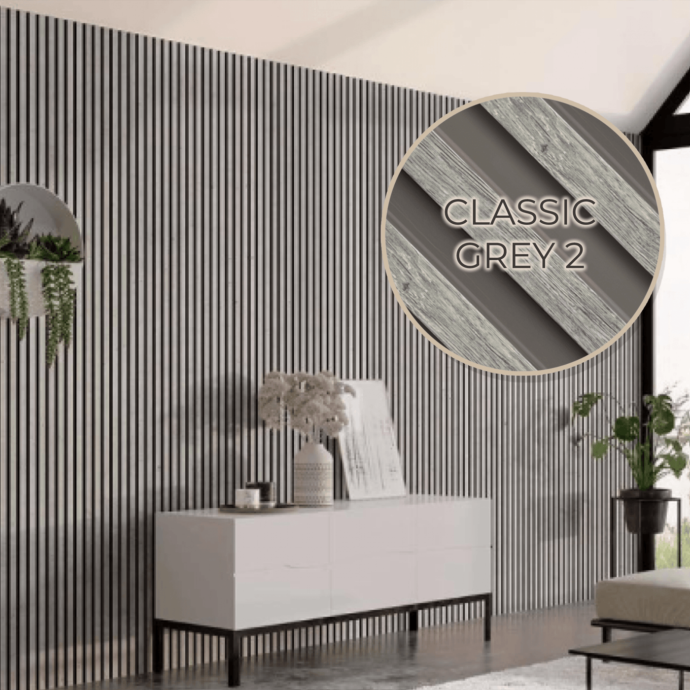 Wooden Slat Wall Pannel OTTO — Primetime Paint & Paper