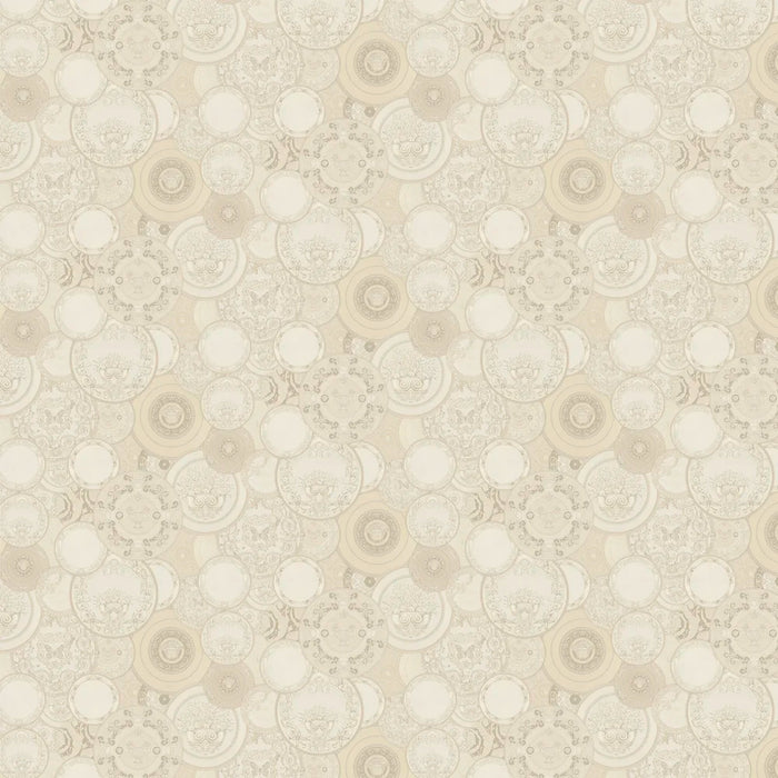 Art De La Table Wallpaper - Gold | Versace
