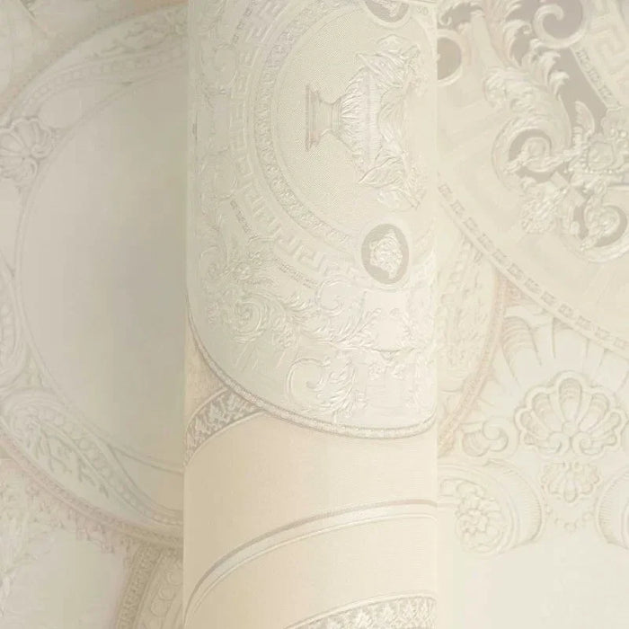 Art De La Table Wallpaper - Gold | Versace