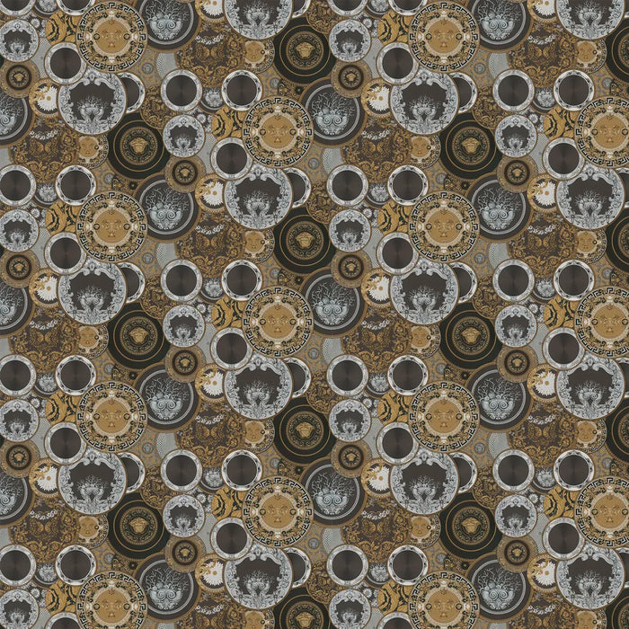 Art De La Table Wallpaper - Gold | Versace