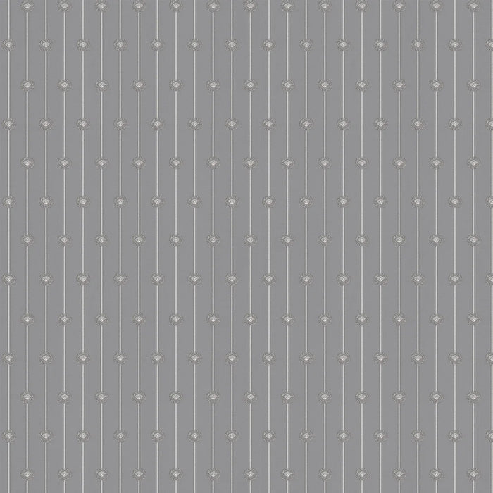 Baroque Stripe Wallpaper - Gold/White | Versace
