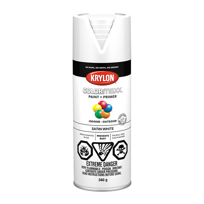 Krylon® COLORmaxxx White Spray Paint