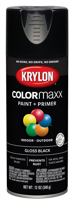 Krylon® COLORmaxxx Black Spray Paint