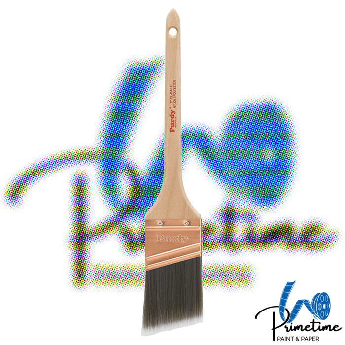 Purdy XL Dale 1-in Reusable Nylon- Polyester Blend Angle Paint Brush in the  Paint Brushes department at