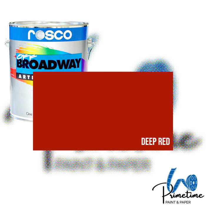 Deep Red | Rosco Off Broadway Scenic Paint