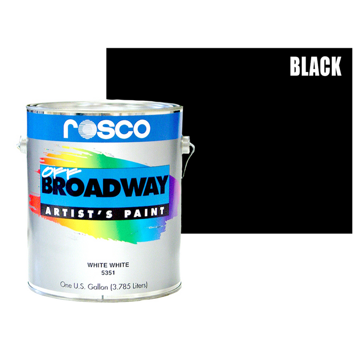 Black | Rosco Off Broadway Scenic Paint