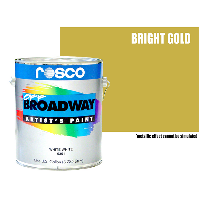 Bright Gold | Rosco Off Broadway Scenic Paint