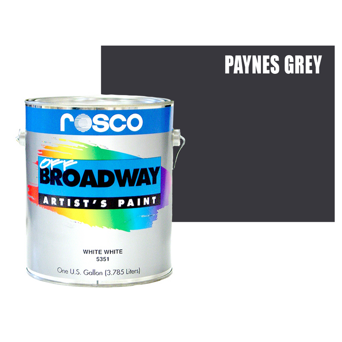 Paynes Gray | Rosco Off Broadway Scenic Paint