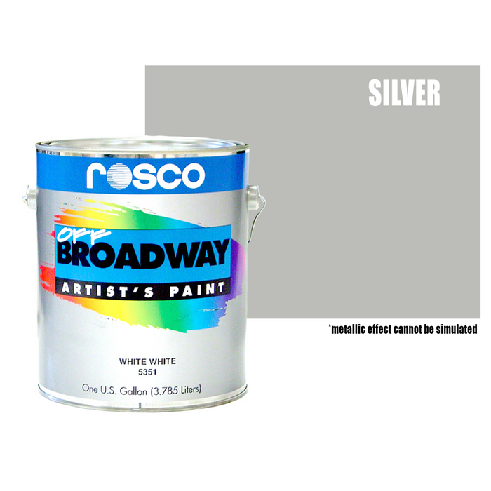 Silver | Rosco Off Broadway Scenic Paint
